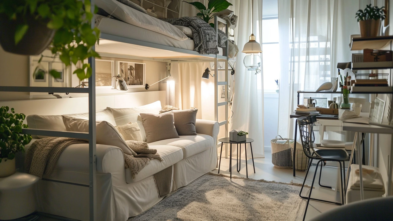 Jak efektivně uspořádat prostor v malém bytě: Prostorové úspory a řešení