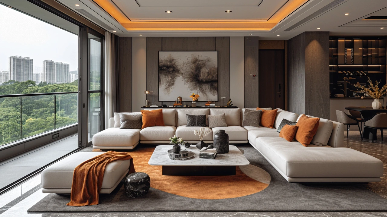 Jak vybrat ideální barvu podlahy do obývacího pokoje: tipy pro každý interiér