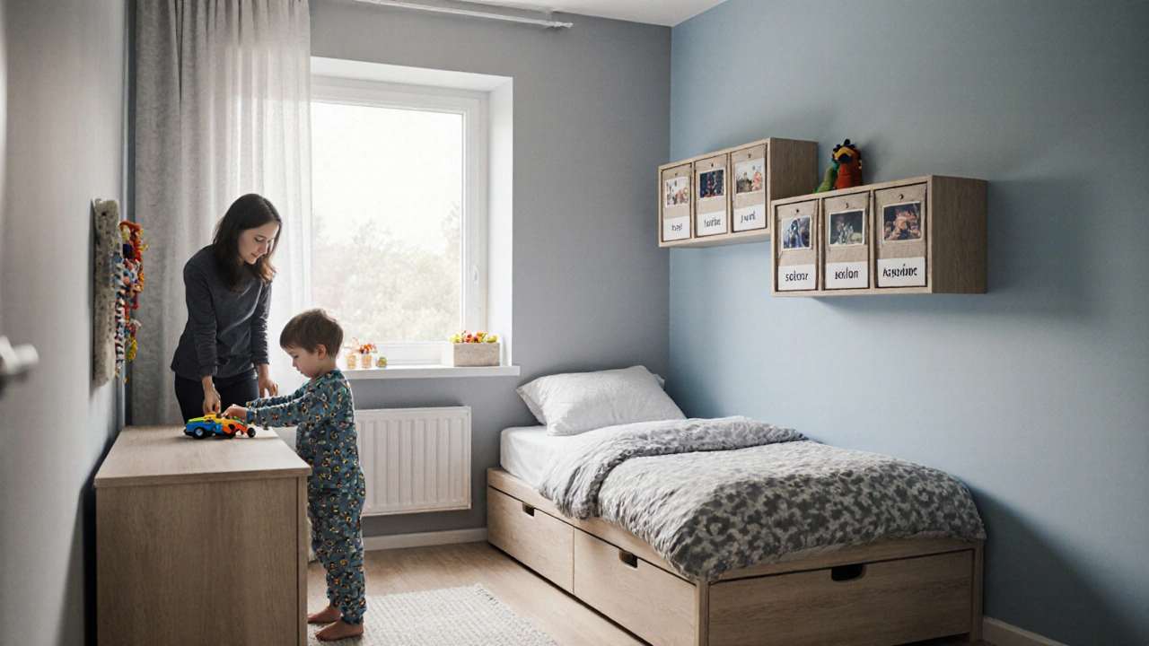 Jak uspořádat nábytek v dětském pokoji: praktické rady pro malé prostory
