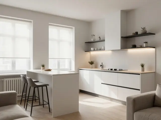 Jak zařídit malý obývací pokoj s kuchyní: praktické tipy pro optimální využití prostoru