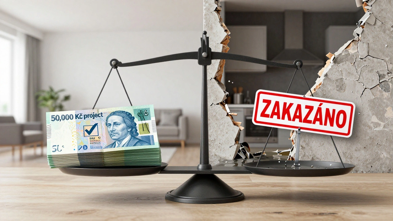 Váha: projekt vs. následky špatného plánování bytu